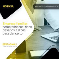 A empresa familiar é um dos modelos de negócio mais antigos no mundo, sendo que grande parte das gigantes corporativas de hoje se iniciaram como um sonho de empreender entre pais, filhos e parentes. Porém, para fazer esse salto e se consolidar no mercado, é importante que os envolvidos na gestão de um negócio de família saibam fazer essa transição de um sonho pessoal para um projeto profissional e bem desenvolvido. Neste artigo, vamos passar por todas as questões que envolvem esse modelo específico de organização, apontando seus principais tipos, características e quais são os desafios que familiares enfrentam na hora de transformar o esforço conjunto em sucesso. Boa leitura. Quais são os fundamentos de empresas familiares? Antes de passarmos para os pontos mais importantes desta conversa, precisamos definir o que são empresas familiares — mesmo que o próprio termo já implique boa parte de seus fundamentos. Uma empresa familiar é aquela em que mais de um membro da mesma família contribui para a administração, investimento e/ou operação de um negócio. Essa participação pode ser direta ou indireta. Caracteriza-se, portanto, por uma separação menos nítida entre o patrimônio de seus participantes e a gestão de ativos. Por exemplo, os ganhos de diferentes sócios podem ser compartilhados depois em um mesmo núcleo familiar. Existe também como principal fundamento uma relação que não é estritamente profissional entre as partes. Mesmo que as regras sejam bem definidas, ainda há um fator emocional e uma proximidade que sempre devem ser levadas em conta na hora de superar os desafios que falaremos no fim deste conteúdo. Sempre existiu e ainda existe um estigma sobre empresas familiares e sua efetividade de mercado, quando decisões e planejamentos podem ter interferência de emoções que vão além da objetividade de uma gestão corporativa. Porém, vale lembrar que 90% das empresas brasileiras são de perfil familiar. Ou seja, contar com parentes na administração e operação de um negócio não significa que os desafios relacionados a esse esforço serão insuperáveis. Muitas organizações crescem, consolidam-se e transformam-se a partir da vontade e dedicação de familiares. O importante é que todos entendam seu lugar na estrutura empresarial e tenham o mesmo foco de sucesso que você tem. Quais os principais tipos de empresa familiar? Mesmo que empresas familiares tenham características intrínsecas de organização e gestão, isso não significa que sejam homogêneas. Podemos separar esse modelo em alguns tipos diferentes de estrutura. Veja quais são. Empresa familiar tradicional Tipo mais comum de empresa familiar, é aquela em que todo o controle e operação está sob posse de membros da família. Com capital fechado e menos estrutura corporativa transparente, têm decisões e atribuições bastante limitadas aos membros da família. Empresa com trabalho de familiares Funciona geralmente como uma empresa familiar tradicional, mas a diferença nesse tipo é a camada de participação de outros parentes. Neste caso, a propriedade é de um dos membros de maneira mais exclusiva, sendo que este incentiva o emprego de profissionais e colaboradores dentro da própria família — geralmente mais jovens em funções de entrada na carreira. Empresa com administração familiar É como uma empresa familiar tradicional, com membros da família ocupando cargos de gestão e operação. A diferença neste caso é que há uma preferência por capacitação profissional. Assim, quem assume papéis de decisão não necessariamente é a pessoa com maior controle ou mais experiente, mas aquela que tem mais conhecimento na área. Empresa híbrida A empresa híbrida é comum no momento em que ela abre capital e começa a se consolidar e crescer. Neste caso, o controle nuclear do negócio permanece em família, mas ela investe na contratação e capacitação de gestores profissionais fora do seio familiar. Empresa de controle ou de investimento familiar Esse modelo empresarial é interessante porque parte de um ponto em que a família não busca mais o controle administrativo do negócio, apenas a influência e o investimento para que ele continue crescendo. É quando todos os cargos de direção passam para terceiros capacitados. O papel dos familiares é manter o controle estratégico por detenção de ações, patrimônio ou ativos do negócio. Quais são suas características? Para ampliar o entendimento sobre empresas familiares, podemos também analisar as diferentes características que separam aquelas que terão sucesso das que não conseguem trazer objetividade para a rotina entre parentes. Acompanhe. Modelo de gestão Um ponto fundamental que devemos citar é que, geralmente, empresas entre famílias apresentam 3 modelos diferentes de gestão. Adequar o negócio ao melhor método possível faz muita diferença no seu sucesso. Veja quais são. Gestão paternalista Infelizmente esse tipo de gestão é comum em empresas familiares. Acontece quando um membro apenas, normalmente aquela pessoa que iniciou o negócio originalmente, centraliza todas as decisões e ouve pouco sócios e colaboradores. Essa abordagem paternal funciona até certo ponto, mas dificulta muito o crescimento de uma empresa para se tornar realmente lucrativa e sustentável. Isso porque a própria figura paternalista se torna um gargalo estratégico, diminuindo a capacidade de adaptação e inovação. Gestão participativa A gestão participativa ainda é centralizadora, mas mais flexível que o modelo anterior. Nela, gestores principais do negócio convidam membros de dentro e de fora da família a participarem mais ativamente das decisões, fornecendo dados e insights que se transformam em ideias mais criativas. Gestão profissional As empresas familiares que investem em gestão profissional são geralmente as que têm mais sucesso. Nesses casos, os membros da família reconhecem a necessidade de objetividade e inteligência nas decisões e buscam perfis de colaboradores que ajudem nessa análise de riscos e oportunidades efetivas. Cultura de trabalho A cultura organizacional e de trabalho pode ser vista como um desafio dentro de empresas familiares quando não há uma hierarquia bem definida e alguns colaboradores se sentem em um ambiente muito informal, sem as atribuições esperadas de desempenho e prazos. Nesses casos, os negócios que prosperam são os que sabem separar as coisas e criar uma cultura de trabalho bastante profissional, movida a objetivos e inovação. Cultura de investimentos Mais uma característica muito comum de uma empresa familiar é a dificuldade de focar nos investimentos certos e planejar muito a frente. Principalmente nas paternalistas, a estratégia do negócio fica atrelada a um único ponto de vista, que pode em algum momento se tornar ultrapassado. Essa dificuldade de visão é o que incentiva as empresas de família a buscarem parcerias especializadas de mercado. Relação de sucessão Vamos falar mais sobre isto em breve, mas é importante reforçar uma das características inerentes à empresa familiar e suas consequências. Por ter o patrimônio do negócio atrelado ao patrimônio da família, a sucessão de cargos e de comando nesse tipo de empreendimento muitas vezes cria problemas complexos. Questões de herança são as mais comuns. Acontecem quando um membro diretor ou sócio da empresa vem a falecer e suas ações e ativos precisam ser divididos entre vários herdeiros. É um momento sensível, já que disputas de comando e até financeiras entre parentes podem criar cicatrizes permanentes na relação entre os membros. É um assunto delicado e importante que deve ser tratado com certa constância dentro do board. Quais são os principais desafios desse formato de negócio e como superá-los? Depois de definirmos melhor as características de uma empresa familiar, podemos falar do ponto principal nessa discussão: os desafios que surgem pela própria natureza desse formato de negócio e como superá-los. Veja uma lista dos obstáculos mais comuns e relevantes que as famílias enfrentam na hora de transformar seus sonhos em realidade. Separar laços profissionais dos pessoais Um dos problemas mais comuns relacionados à administração de empresas familiares é a conexão emocional entre as partes envolvidas — sócios, gerentes e colaboradores. Em nossas vidas, sempre criamos relacionamentos bastante complexos com cônjuges, pais, filhos e outros parentes. São pessoas que se amam, mas que, pela proximidade e longevidade, criam rusgas, pequenos conflitos e diferenças de interesses ao longo do tempo. Esse tipo de relação é oposta ao que pede uma gestão eficiente de negócio: agilidade, precisão e objetividade. Empresas familiares precisam de uma separação muito bem definida do que é pessoal e do que é trabalho. Uma divisão que consiga deixar de lado questões familiares na hora da reunião de trabalho. Investir em tecnologia e inteligência de dados é uma boa ideia nesse caso, para que as decisões sejam cada vez mais baseada em informação de mercado e menos na relação entre quem decide. Ter um plano de sucessão Um dado que aponta o tamanho deste desafio é que 75% das empresas familiares fecham após processos de sucessão. Isso acontece porque, muitas vezes, o empreendedor original do negócio — um pai, uma avó — mantém muito do controle e da visão de mercado durante sua vida. O resultado disso é que os herdeiros da empresa dificilmente conseguem manter o nível de competitividade. Portanto, é crucial ter um plano de sucessão desde o começo da empresa. Principalmente se é você o líder desse empreendimento, faça questão de definir com clareza quem sucederá a gestão no futuro e também de preparar a pessoa para esse momento. Delegar, ensinar e se comunicar ajuda a incluir outros familiares no seu método de trabalho. Ter um bom controle financeiro Este é um desafio principalmente em empresas menores, em que os sócios têm dificuldade em separar o que é dinheiro da empresa e o que é dinheiro da família — além de uma boa distinção do que é o salário ou pró-labore de cada parte envolvida. É preciso que todos os familiares dentro do negócio entendam que ele deve ser sempre prioridade dentro do faturamento que entra todos os dias. Investimentos, consolidação de reservas, pagamento de colaboradores, tudo isso deve vir antes da compensação. O pensamento a curto prazo faz com que muitas dessas pessoas limitem a capacidade de crescimento de uma empresa. Pensam apenas no ganho atual sem entender que o reinvestimento pode significar um patrimônio muito maior no futuro. A educação administrativa e o foco dos parentes faz muita diferença para o futuro. Ter um planejamento claro de crescimento Falando nesse futuro, quais são os objetivos de crescimento que vocês têm hoje? O nível atual de performance é suficiente para a família ou vocês pretendem transformar esse esforço em algo muito maior no futuro? Criar objetivos claros de negócio para os próximos anos ajuda a alinhar os sonhos de cada familiar envolvido, aponta os caminhos mais seguros para alcançar esse sucesso e contribui até para a retenção de talentos, com planos de carreira mais atraentes. A empresa hoje é controlada por uma família, mas isso não necessariamente deve ser verdade para sempre. Saber o momento ideal de crescer é fundamental para o sucesso. Manter uma hierarquia clara Um dos maiores desafios de uma empresa neste modelo é não confundir a hierarquia profissional da hierarquia familiar. Muitas vezes, pessoas menos preparadas ou com papéis mais limitados dentro do negócio conseguem impor decisões que não cabem a elas pela simples posição mais alta dentro da família. Outro caso muito comum é de gestores, geralmente pais e avós, que ignoram insights importantes de filhos, sobrinhos e netos por acharem que experiência por si só é suficiente para tomar as melhores decisões. A hierarquia da empresa deve ser desvinculada do seio familiar. As posições de administração e operação devem ser respeitadas para que cada parte envolvida contribua com o seu forte dentro de uma gestão plural e moderna. Criar comunicação eficiente Outro desafio bastante comum em empresas familiares é a comunicação entre os membros. Muitas vezes, pela falta de profissionalismo ou até por questões externas, é difícil manter toda a equipe alinhada e reunir as pessoas para tomar decisões importantes de maneira ágil. O ideal nesses casos é ter uma boa gestão de projeto e utilizar plataformas de gestão de time, com comunicação mais organizada, histórico de opiniões e decisões e segmentação de discussões para que não se perca a objetividade. Planejar investimentos Alinhar departamentos em uma empresa significa apontar seus esforços todos para a mesma direção, algo que costuma ser um desafio quando familiares confundem a vida pessoal com a profissional. Manter milestones definidas e cronograma de investimentos ajuda a criar um funil de inovação que incentive um ciclo constante de crescimento e aumento de eficiência produtiva. Novas tecnologias, novas ferramentas e novos processos vão garantir uma boa dinâmica de trabalho independente de questões entre membros da família. Buscar parcerias especializadas Em qualquer empresa, as parcerias corporativas são muito importantes, mas isso é ainda mais impactante quando se inserem perfis de gestão e inovação empresarial dentro de ambientes de decisão familiares. Consultorias e programas de crescimento podem inserir a objetividade que você busca dentro desse cenário, como uma parte agregadora e impulsionadora que facilite a tomada de decisões e o convencimento entre parentes. Com boas parcerias especializadas, muita estruturação e um foco no sucesso para todos os envolvidos, empresas familiares crescem e se consolidam com naturalidade, conquistando seu espaço e se transformando em muito mais do que a ideia inicial entre pessoas que se gostam tanto.